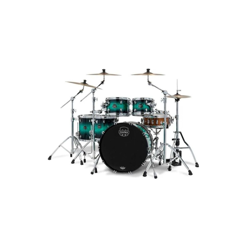 Mapex Saturn Renew Studio Fusion Marine Teal Burst