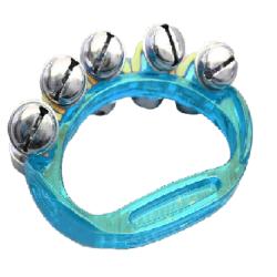 Ritmo B005-3 Corona 5 Cascabeles Azul
