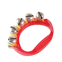 Ritmo B005-1 Corona 5 Cascabeles Roja