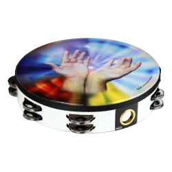 Remo TA-9210-00-21 Pandereta Praise 10" Sharing Hands