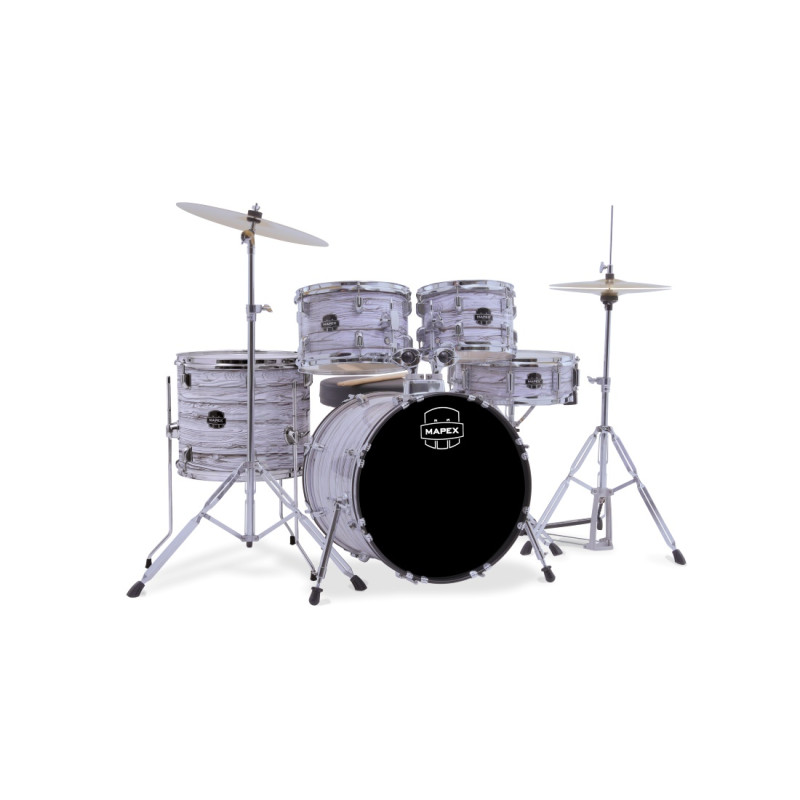 Mapex Comet Standard Blanco Rayado