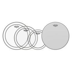 Remo Pack Pinstripe Clear Studio + Snare 14"