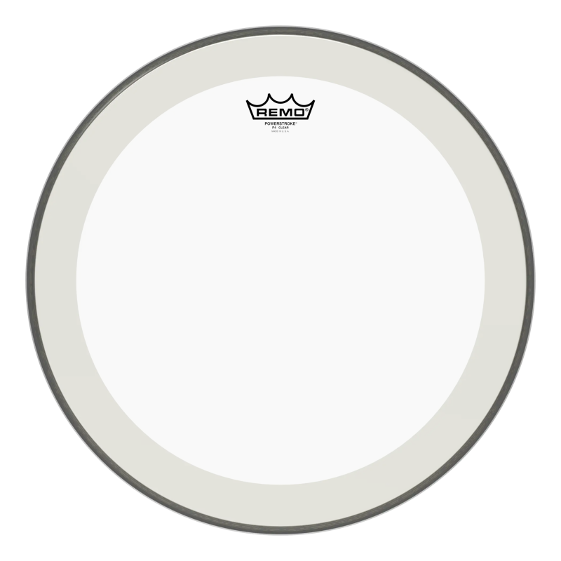 Remo 18" Powerstroke 4 Clear Bombo P4-1318-C2