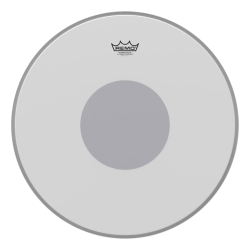 Remo 20" Powerstroke 3 Coated Black Dot Bombo P3-1120-10