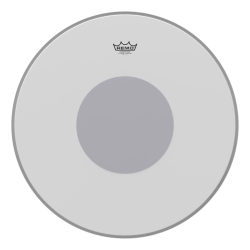 Remo 23" Powerstroke 3 Coated Black Dot Bombo P3-1123-10