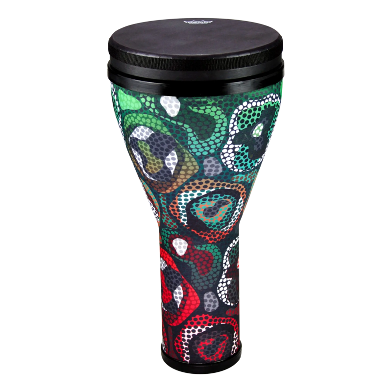Remo DJ-2510-68 Djembe Festival Tribal Green