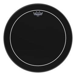 Remo 24" Pinstripe Ebony ES-1624-PS