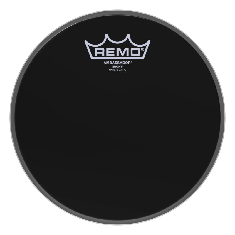 Remo 06" Ambassador Ebony ES-0006-00