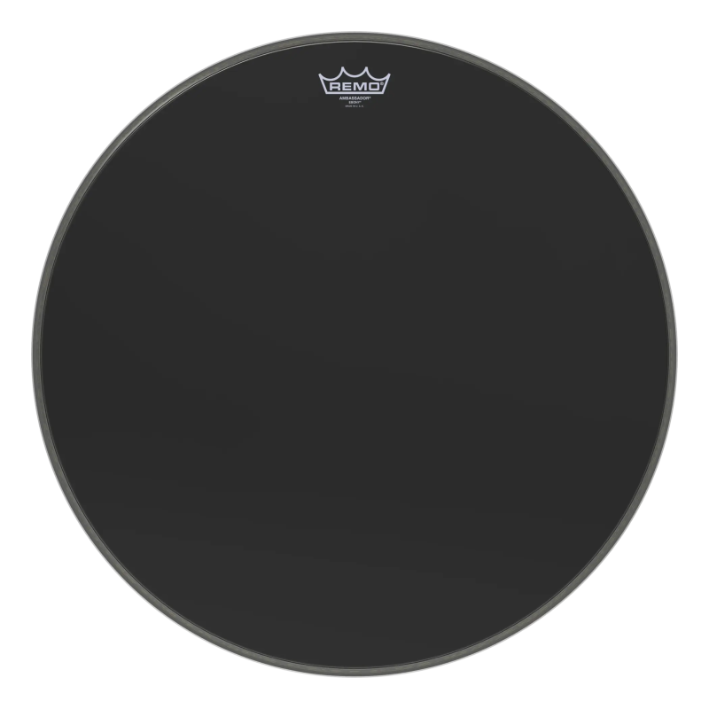 Remo 23" Ambassador Ebony Bombo ES-1023-00