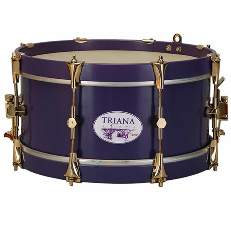 NP Tambor Esperanza Triana 35x16 cm. Morado Herrajes Dorados