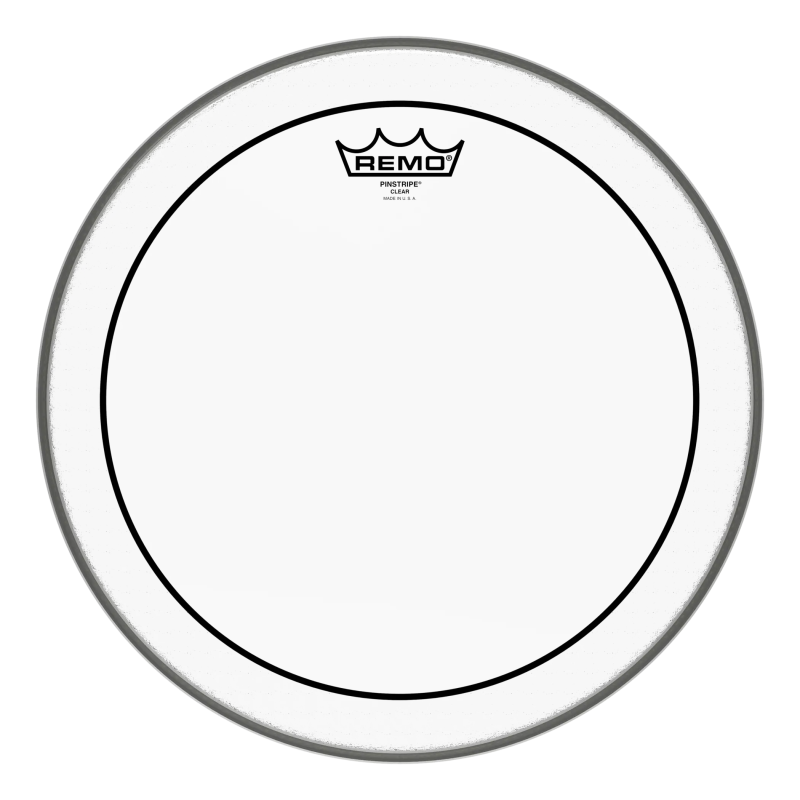Remo 14" Pinstripe Clear PS-0314-00