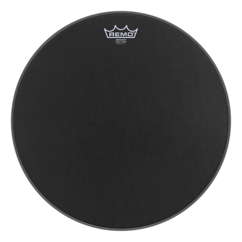 Remo 16" Suede Emperor Black BE-0816-ES