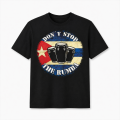 Vic Drums T-Shirt Drummer Cuba Men's Short Sleeve XXXL