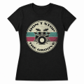 Vic Drums T-Shirt Don't Stop the Groove Mujer Manga corta S