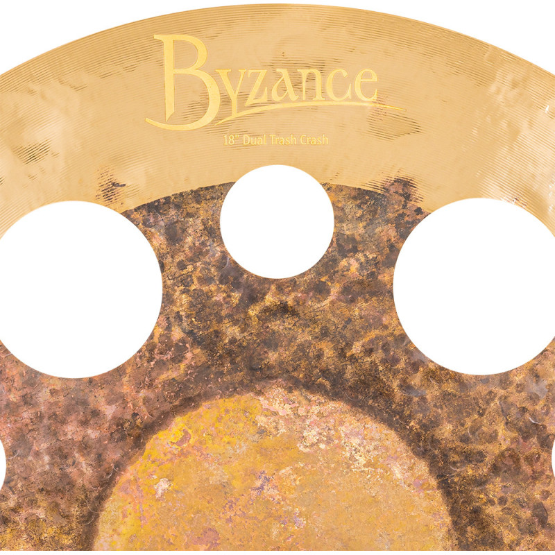 Meinl Crash 18" Byzance Dual Trash B18DUTRC B-Stock