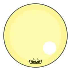 Remo 24" Powerstroke 3 Colortone Yellow P3-1324-CT-YEOH