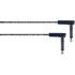 Cordial Latiguillo Plano Jack Jack Acodado 30cm