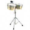 LP M257B Timbales Matador Solid Brass