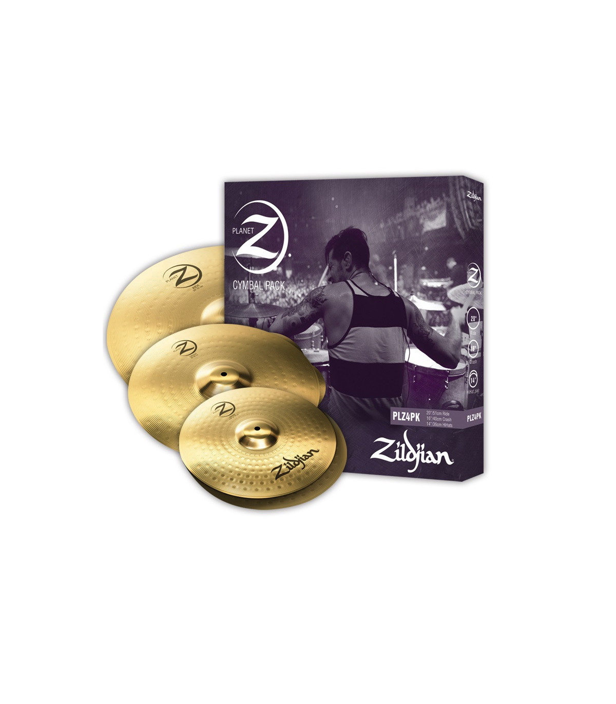 Zildjian Planet Z 4 Cymbale Set 14 20 Set 16 