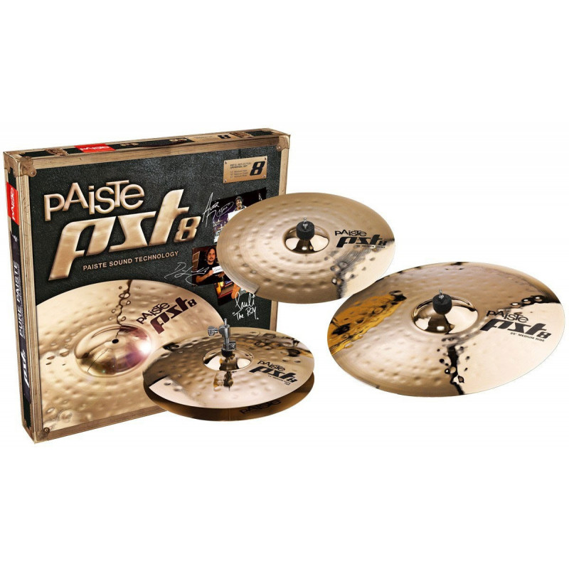 PAISTE Set Platos PST8 Rock
