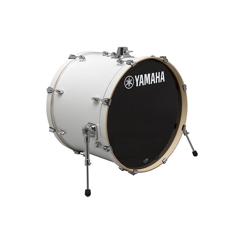 YAMAHA Stage Custom Birch Bass Drum 20x17 Pure White
