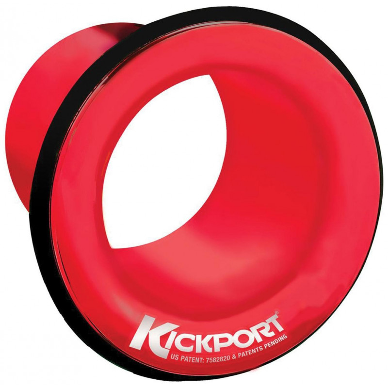 KICKPORT Bass Drum Enhancer Kickport Red
