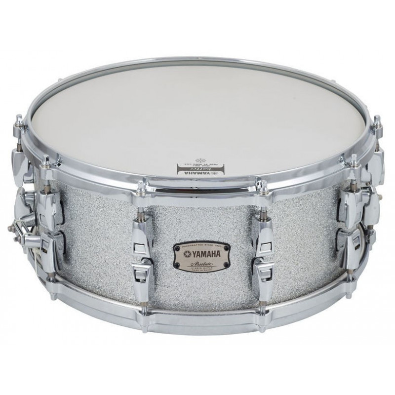 YAMAHA Absolute Hybrid Caja 14x06 Silver Sparkle
