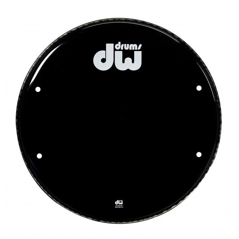 DW DRDHGB24K 24 Resonante Negro con Logo Blanco 