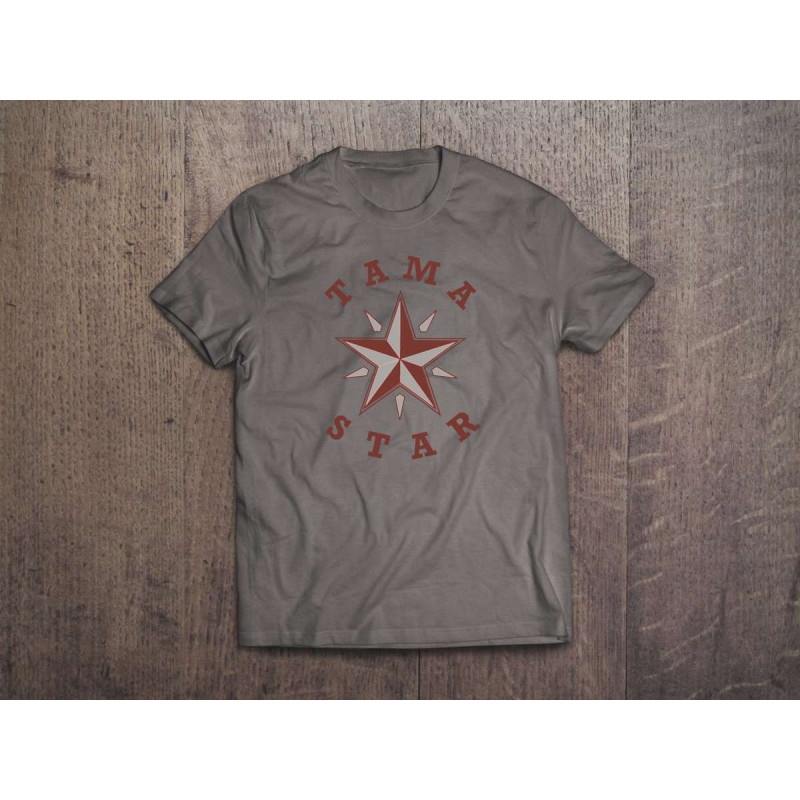Tama T-Shirt Star Gris - XL