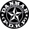 Danmar 210STR Bass Drum Pad Iron Stars