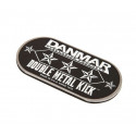 Danmar 210MKD Refuerzo Bombo Doble  Metal Cold Rolley Alloy