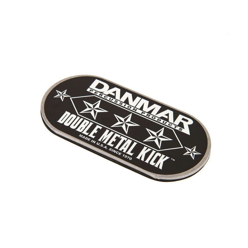 Danmar 210MKD Refuerzo Bombo Doble  Metal Cold Rolley Alloy