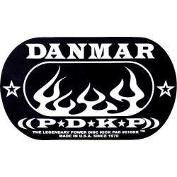 Danmar 210DKF Refuerzo Bombo Doble Iron Flame