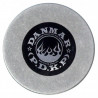 Danmar 210MK Bass Drum Metal Pad Cold Rolley Alloy