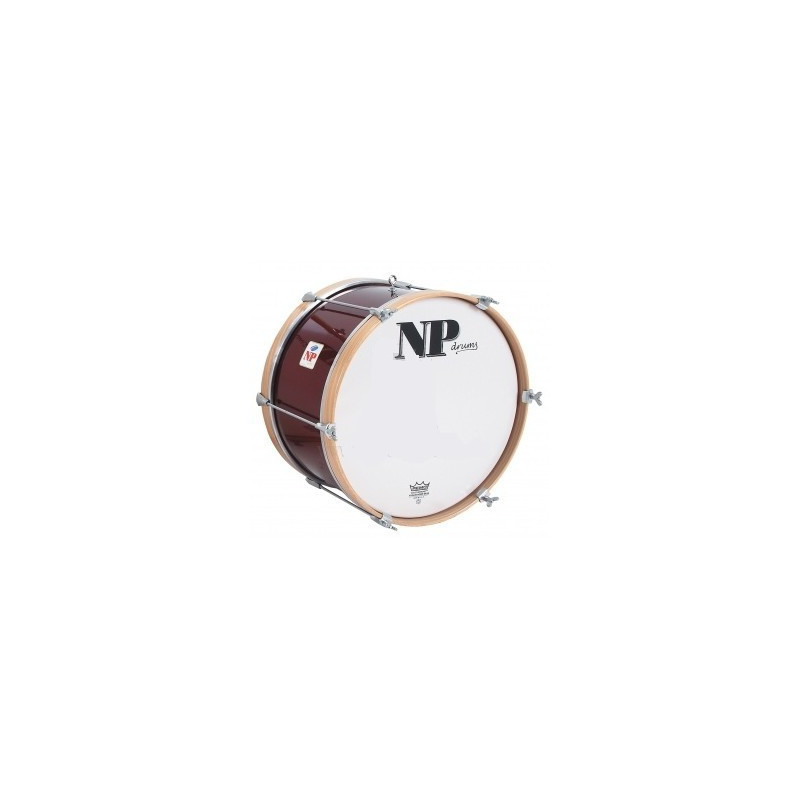 NP Bass Drum 40x20 Red Wine