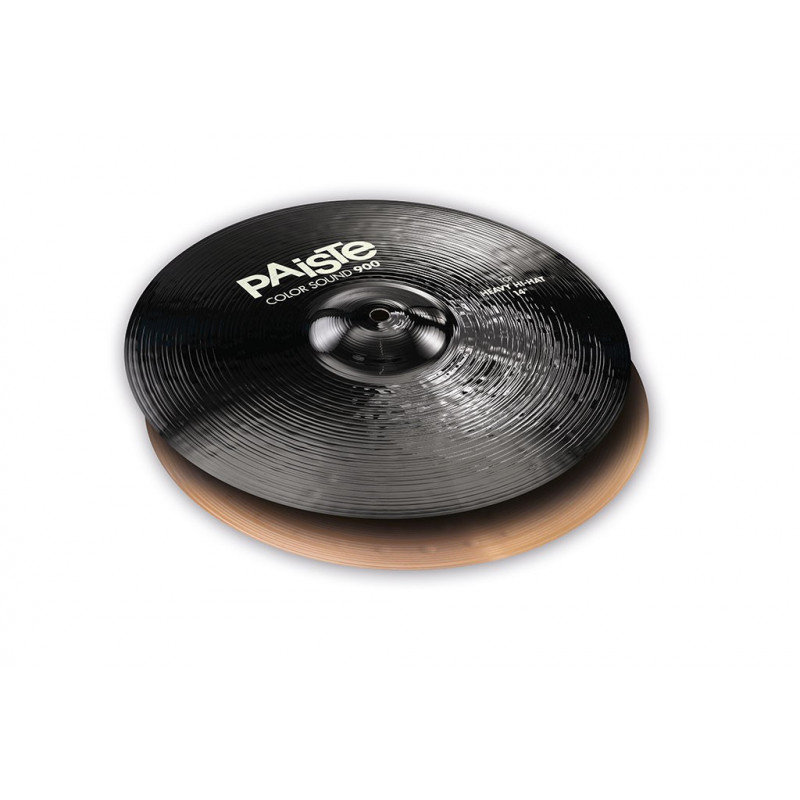 Paiste Hi Hat 14" 900 Color Sound Heavy Negro