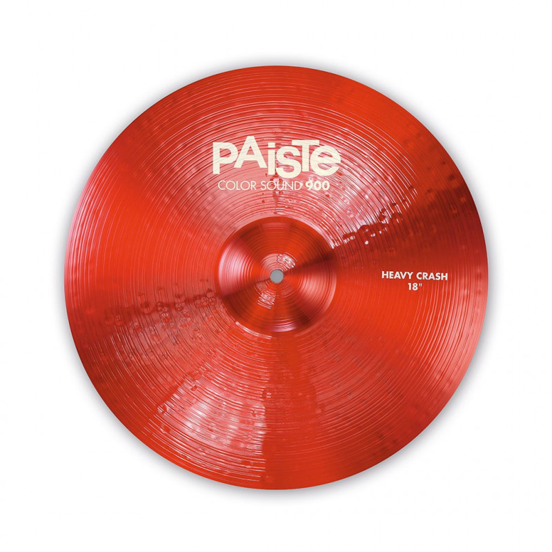 Crash 18  900 Color Sound Red Heavy