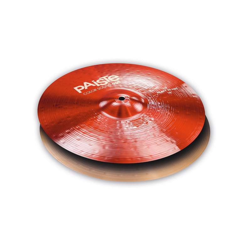 Hi Hat 14  900 Color Sound Red Heavy