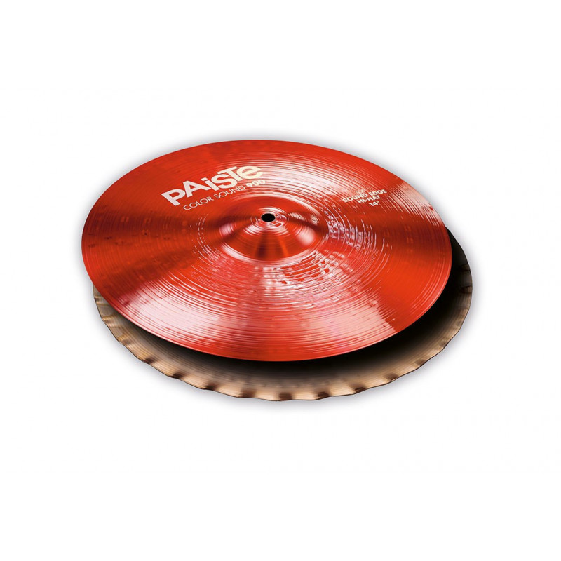 Paiste Hi Hat 14" 900 Color Sound Rojo Sound Edge
