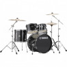 Yamaha Rydeen Standard Black Glitter+ Set Cymbals Paiste