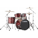 Yamaha Rydeen Standard Burgundy Glitter + Set Platos Paiste