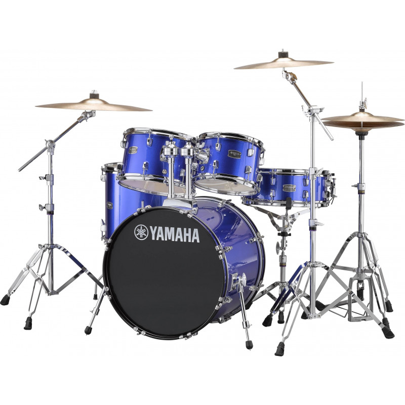 Yamaha Rydeen Standard Fine Blue + Set Platos Paiste