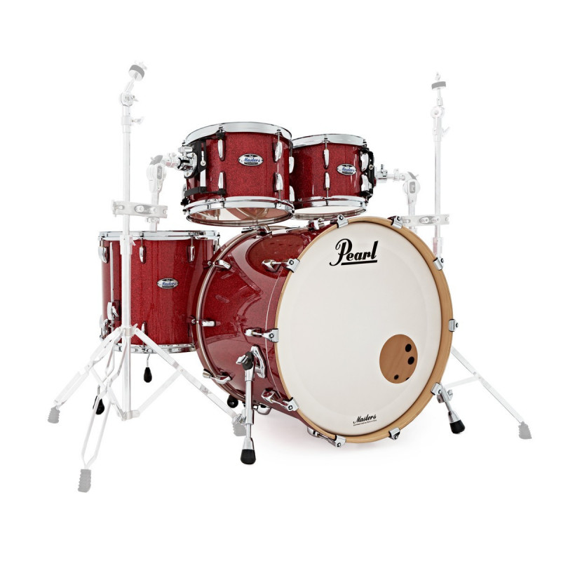 PEARL Masters Maple Complete Studio Red