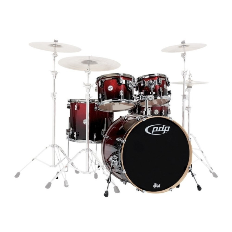 PDP Concept Maple CM5 Red to Black Sparkle