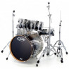 PDP by DW Concept Maple CM5 Standard Silver to Black Sparkle