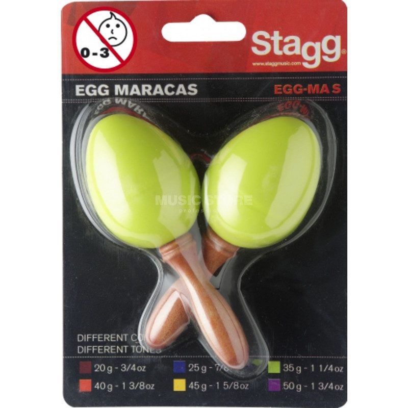 Stagg EGG-MA S/GR Maracas