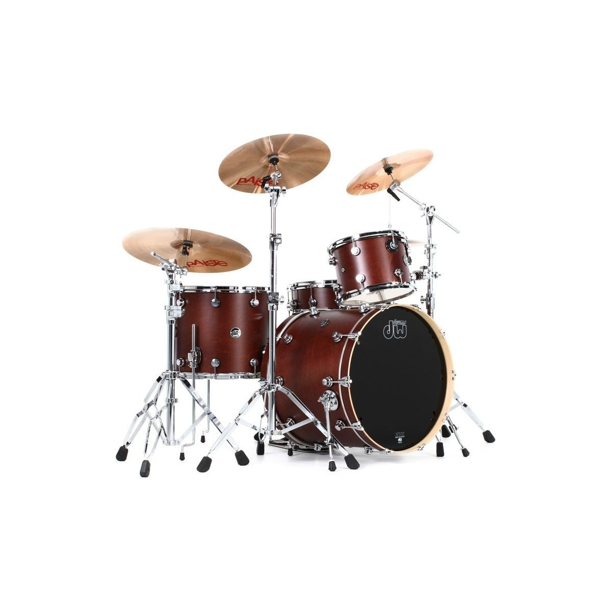 DW Performance Rock Tobacco - Baterias Acusticas Baterias sin Herrajes DW  Performance Rock Tobacco