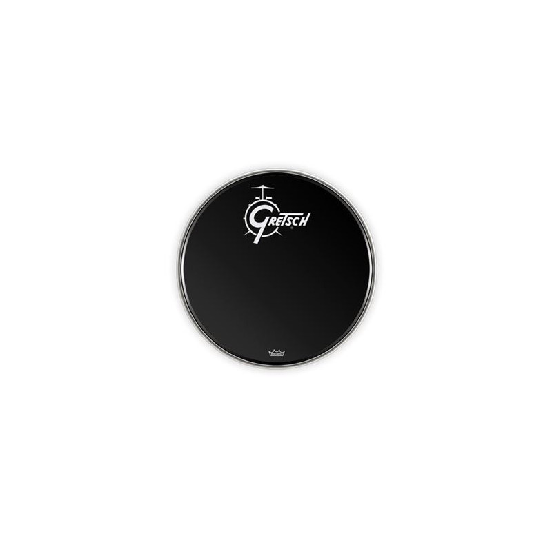 Gretsch 20 Ambassador Ebony Logo Blanco