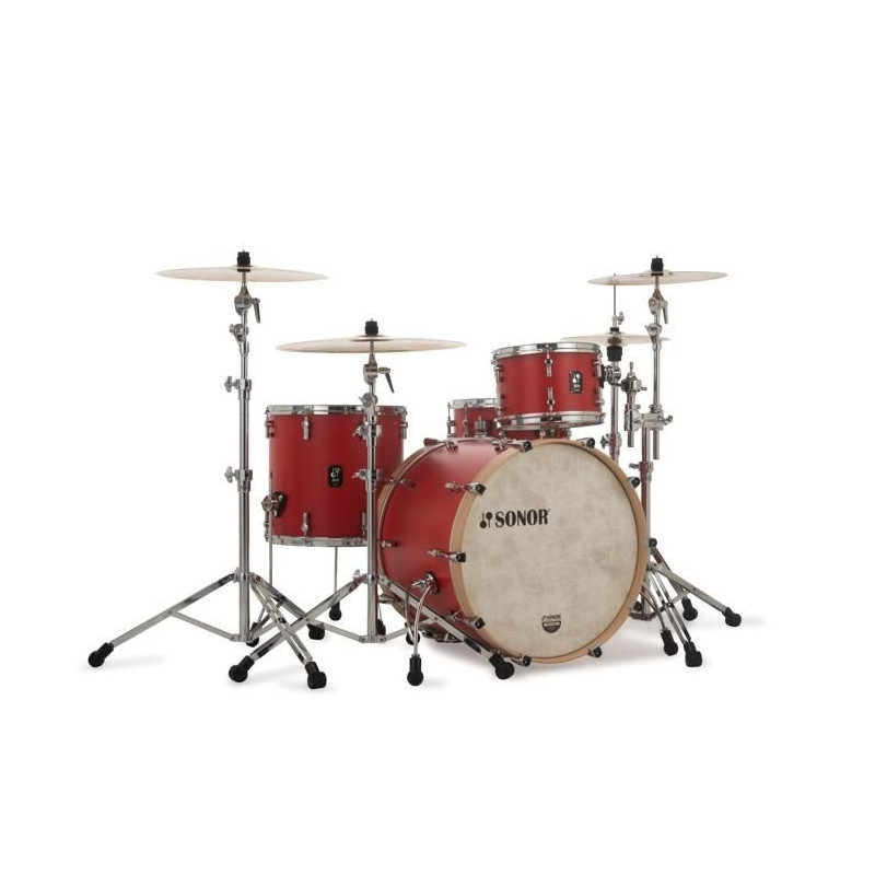 Sonor SQ1 324 Set NM HRR Hot Rod Red