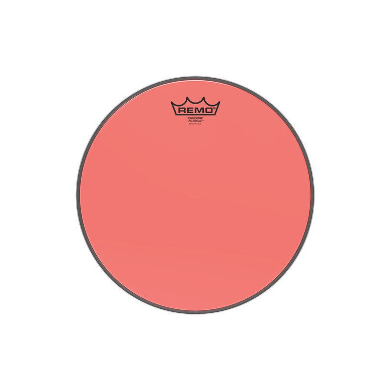Remo 10 Emperor Colortone Red BE-0310-CT-RD